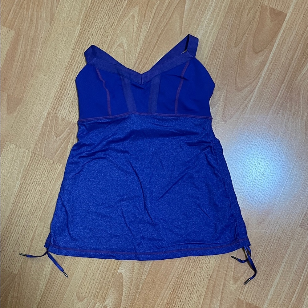 lululemon athletica Blue Tank Top
